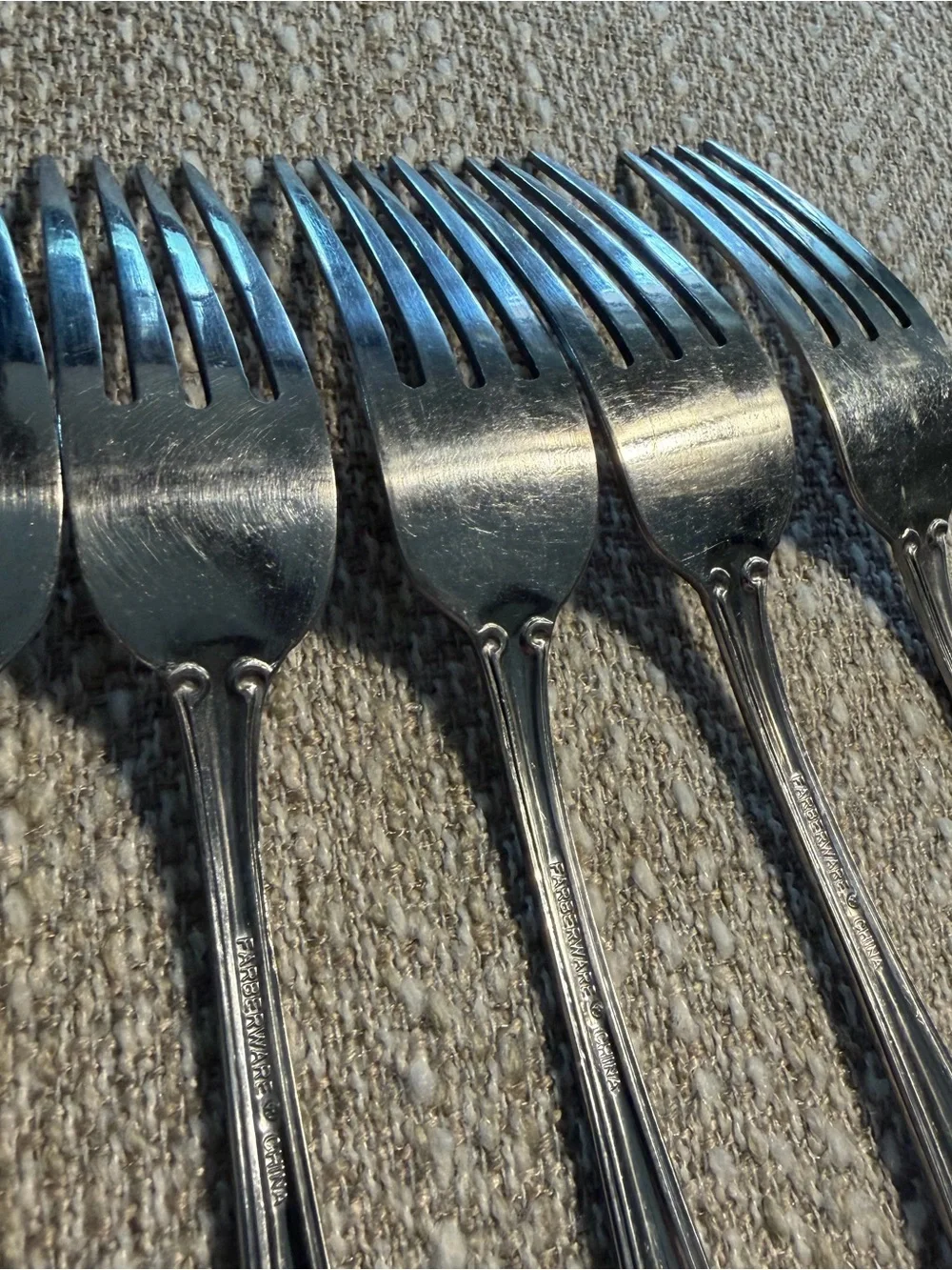 Farberwear FRWFRW79 Pattern FRW79 : Stainless Salad Fork Set Length Is 6 & 5/8